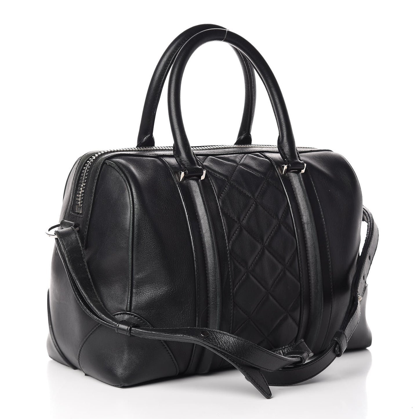 Lambskin Quilted Medium Lucrezia Black