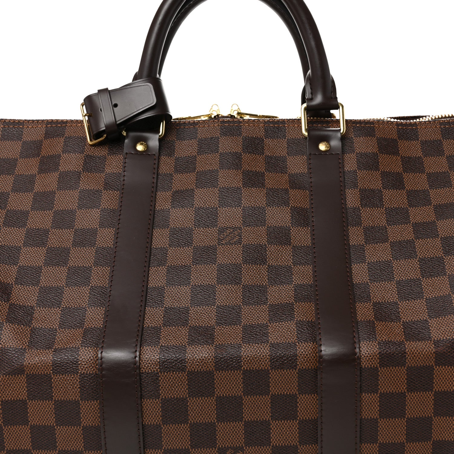 Louis Vuitton Damier Ebene Keepall 50 7 of 10