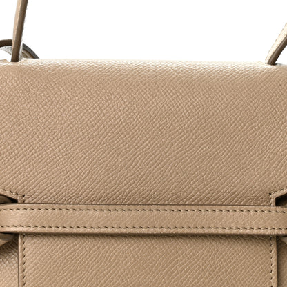 Celine Grained Calfskin Nano Belt Bag Light Taupe 9 of 14