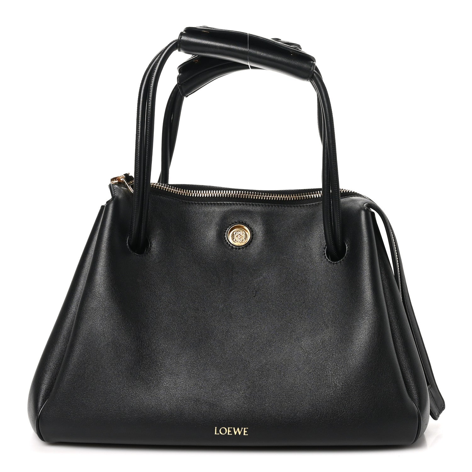 Loewe Supple Calfskin Medium Madrid Bag Black 1 of 9