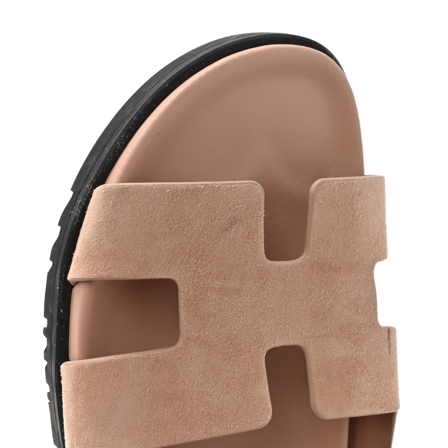 Suede Goatskin Womens Chypre Sandals 40 Rose Antique