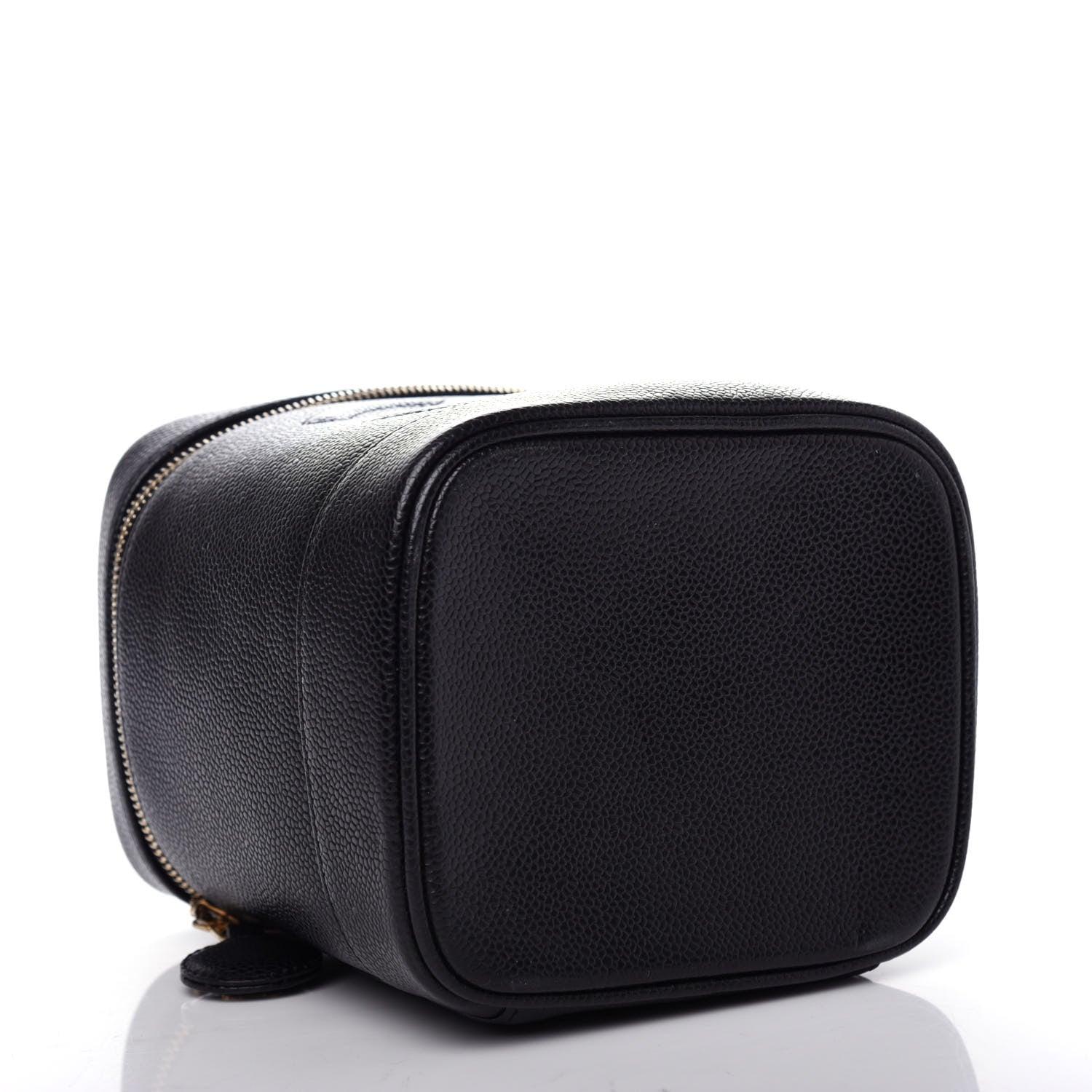 Chanel Caviar Cosmetic Vanity Bag Black 4 of 7