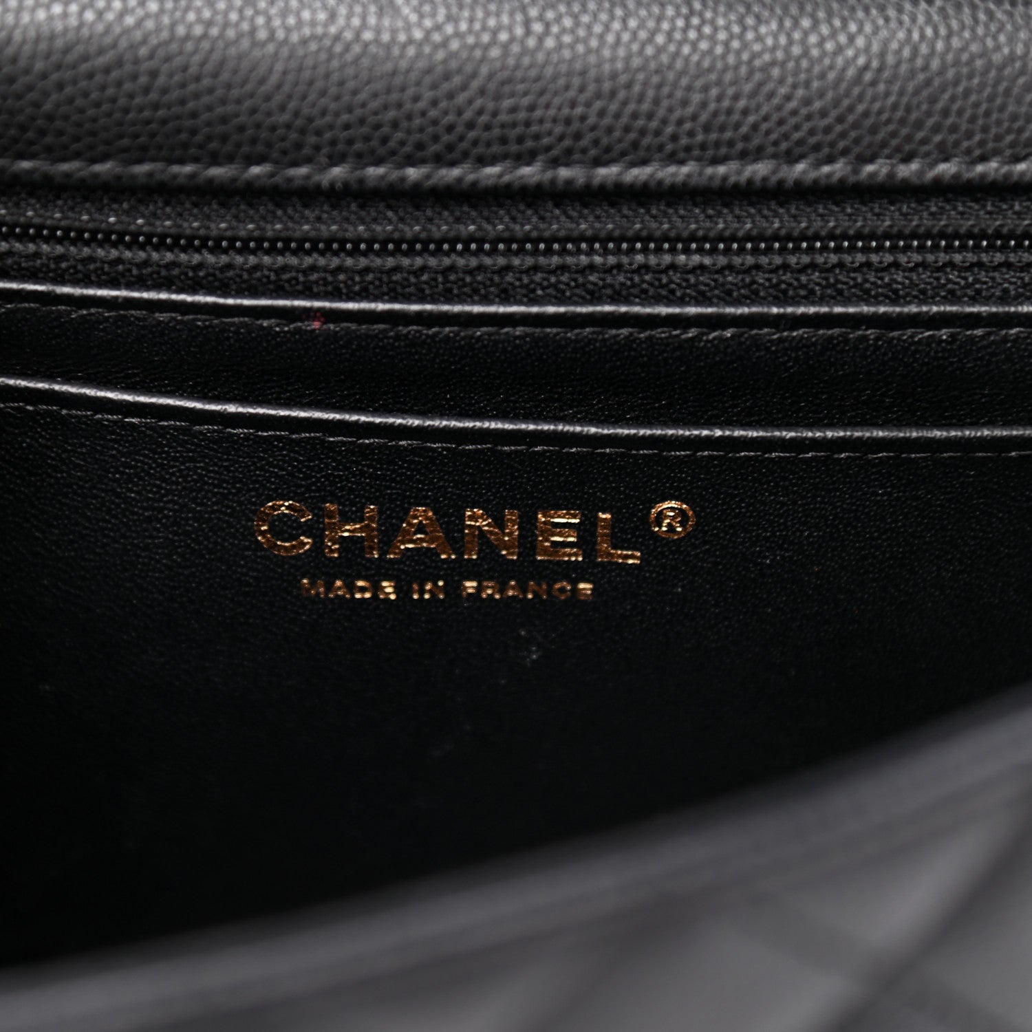 Chanel Caviar Quilted Mini Rectangular Flap Black 6 of 12