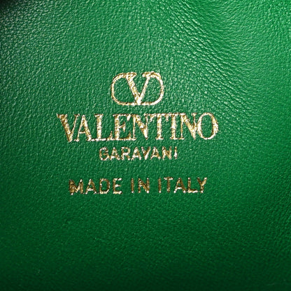 Valentino Garavani Nappa Mini VLogo Signature Chain Bucket Bag Gea Green 6 of 9