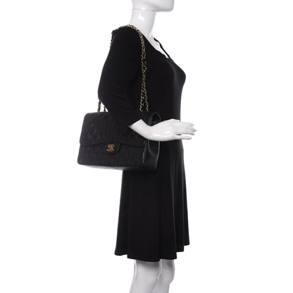 Chanel Caviar Quilted Jumbo Single Flap Black 2 of 11