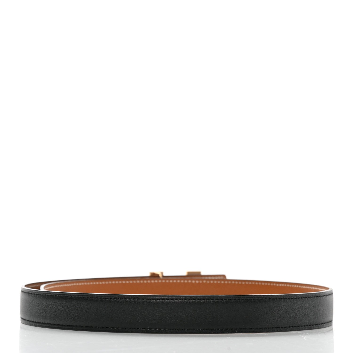 Hermes Swift Epsom 24mm Mini Martelee Constance Belt 80 Black Gold 2 of 8