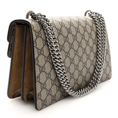 Gucci GG Supreme Monogram Small Dionysus Shoulder Bag Taupe 3 of 10