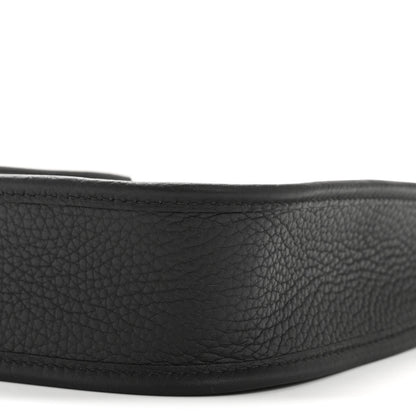 Hermes Taurillon Clemence Evelyne TPM Black 10 of 11