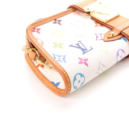 Louis Vuitton Monogram Multicolor Shirley White 7 of 8