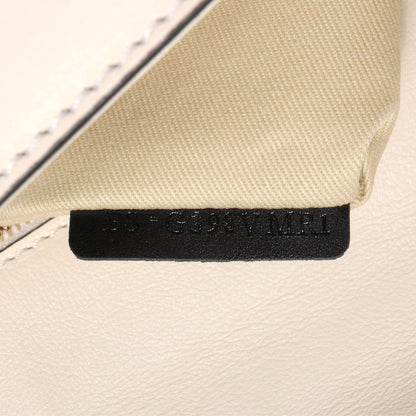 Valentino Garavani Vitello Bi-Color Large Glam Lock Rockstud Flap Fuxia Fluo Ivory 7 of 8
