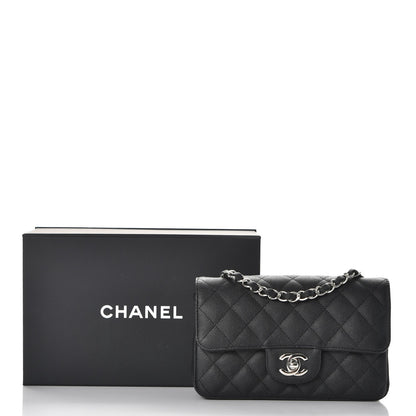 Chanel Caviar Quilted Mini Rectangular Flap Black 8 of 8