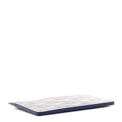 Goyard Goyardine Saint Sulpice Card Holder Navy 4 of 6
