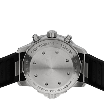 IWC Stainless Steel Rubber 44mm Aquatimer Chronograph Automatic Watch Black IW376803 4 of 5