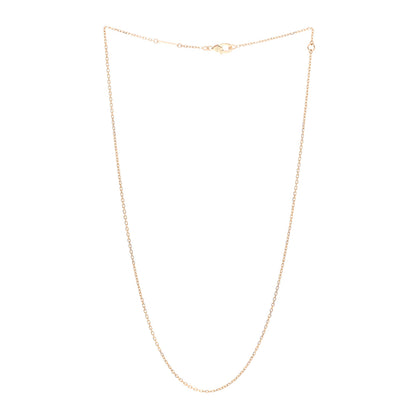 Van Cleef & Arpels 18K Yellow Gold Trace Chain Necklace 3 of 6