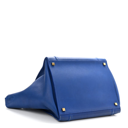 Celine Supple Calfskin Medium Phantom Luggage Royal Blue 4 of 18