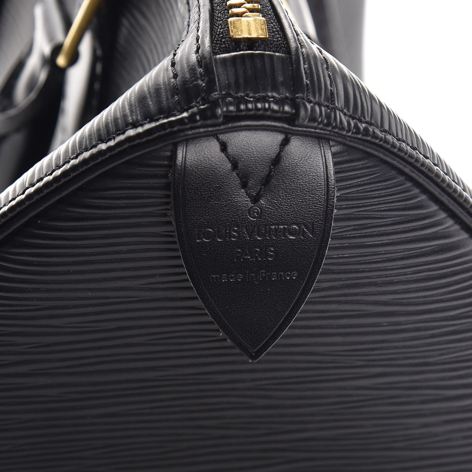 Louis Vuitton Epi Speedy 25 Black 6 of 9