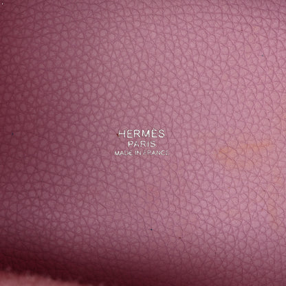 Hermes Taurillon Clemence Picotin Lock 18 PM Mauve Sylvestre 6 of 9