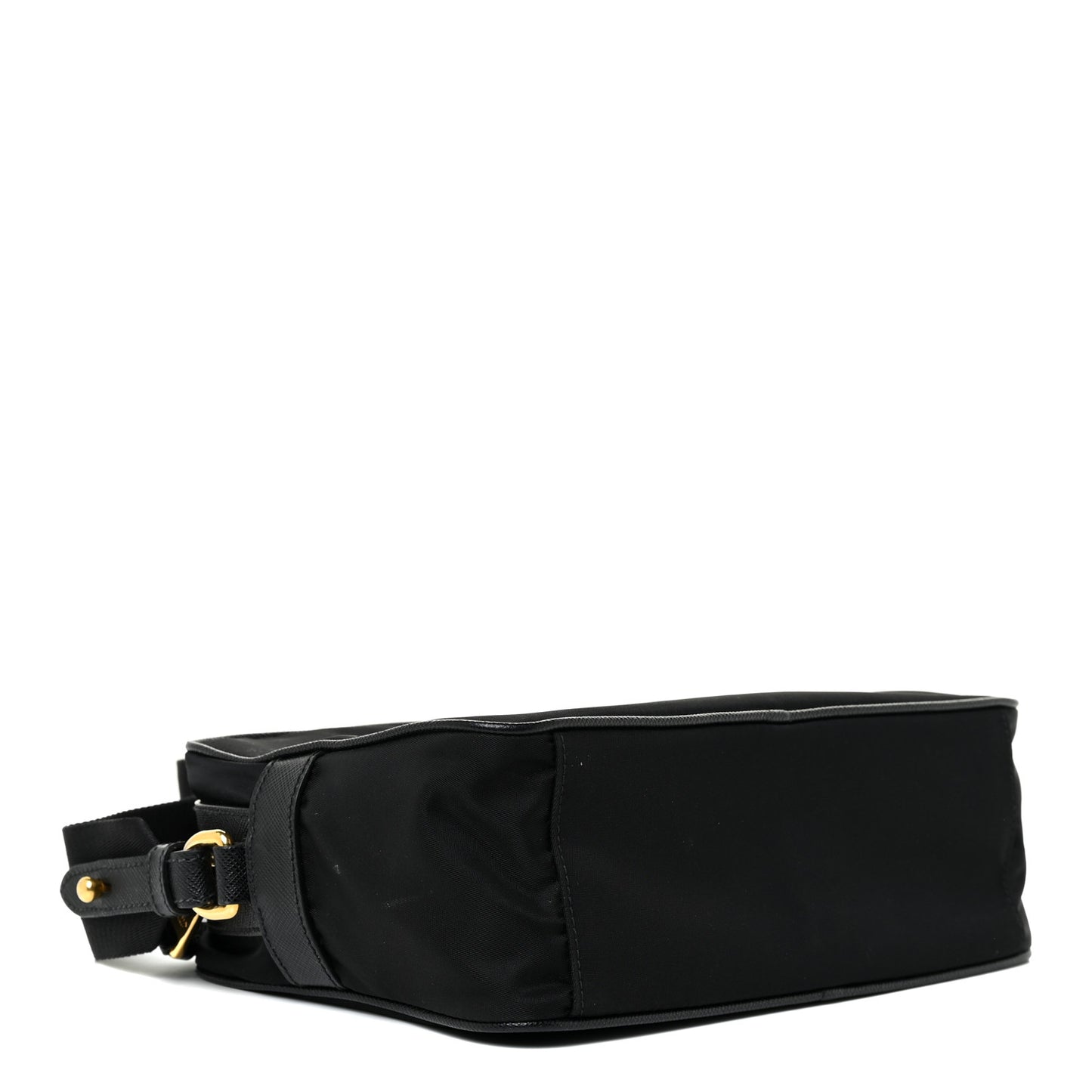 Tessuto Nylon Soft Calf Camera Bag Black