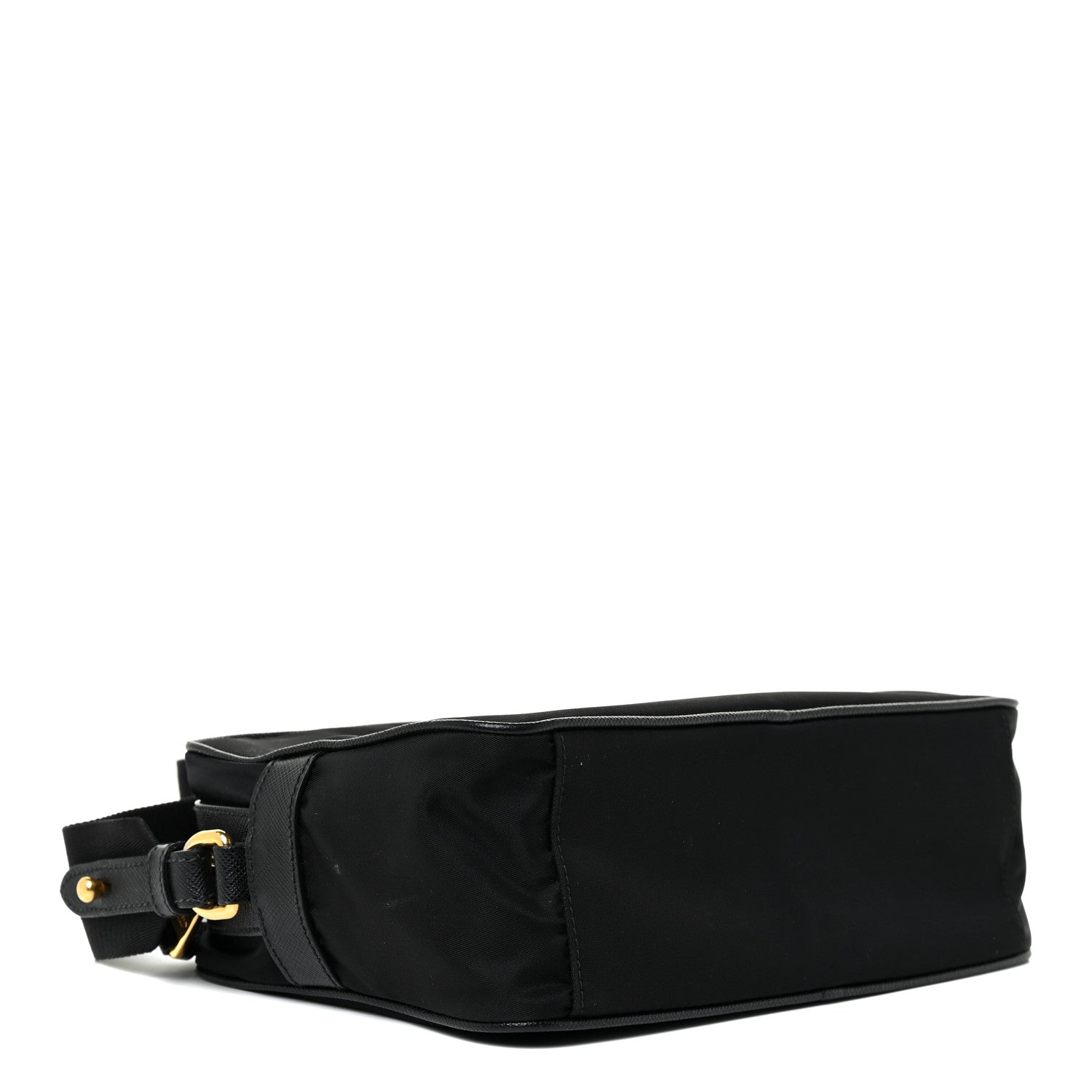 Prada Tessuto Nylon Soft Calf Camera Bag Black 4 of 14