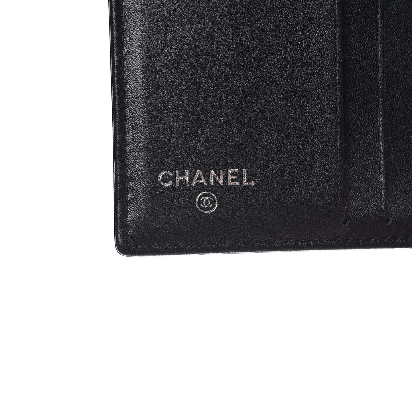Patent Embossed Camellia French Wallet Burgundy