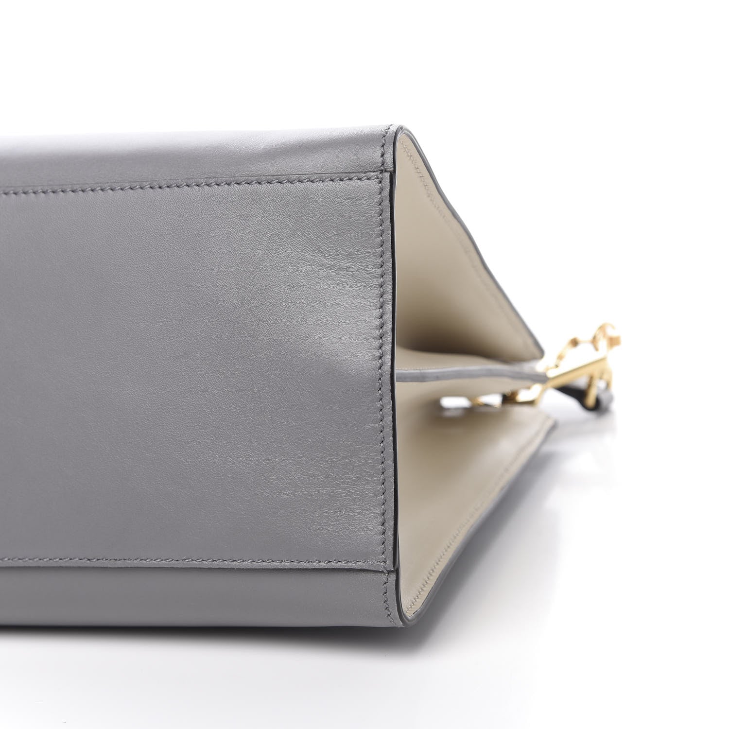 Gucci Nappa Bamboo Web Medium Nymphaea Top Handle Bag Deep Grey Mystic White 11 of 15
