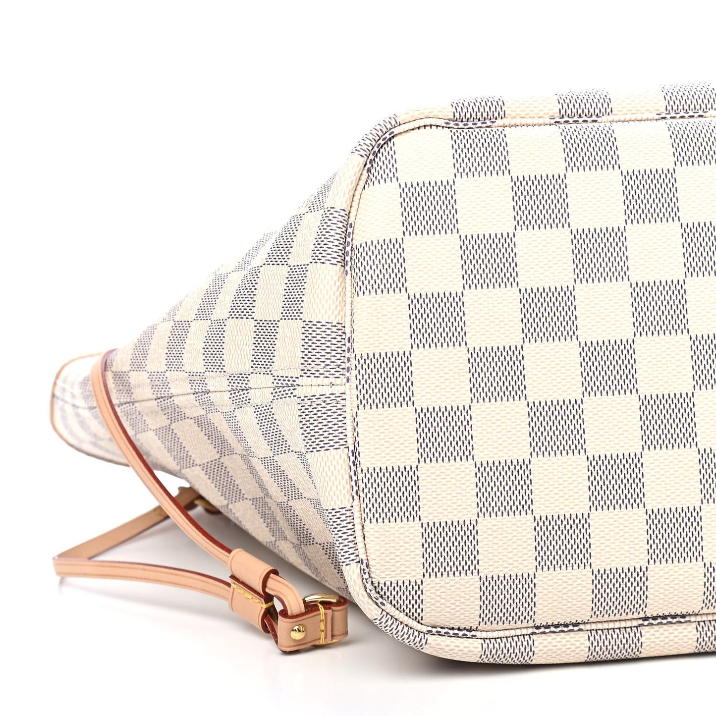 Damier Azur Neo Neverfull MM Rose Ballerine