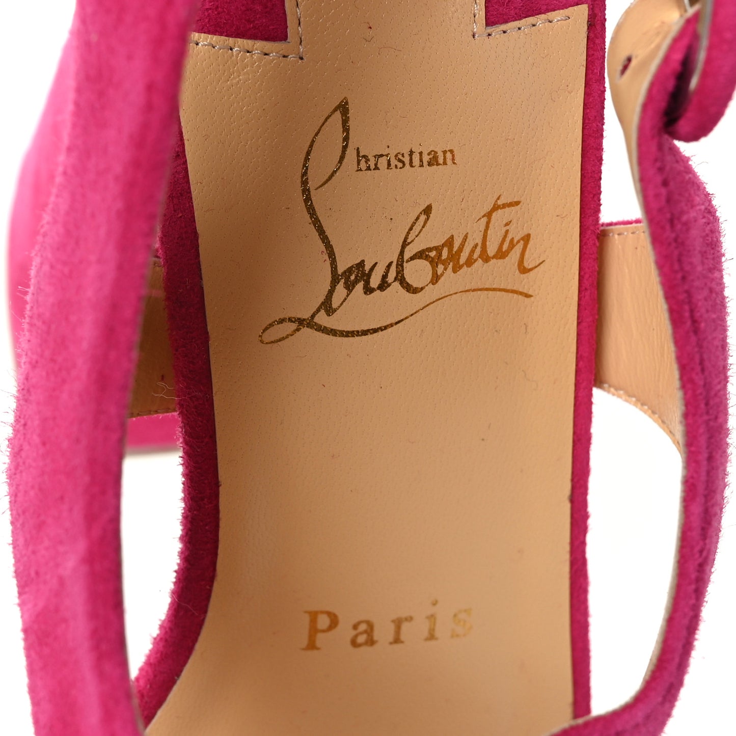 Veau Velours Foolish 130 Platform Sandals 37 Bomba