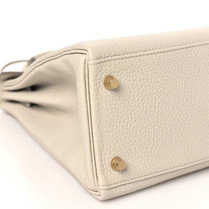Hermes Togo Kelly Retourne 28 Beton 9 of 11