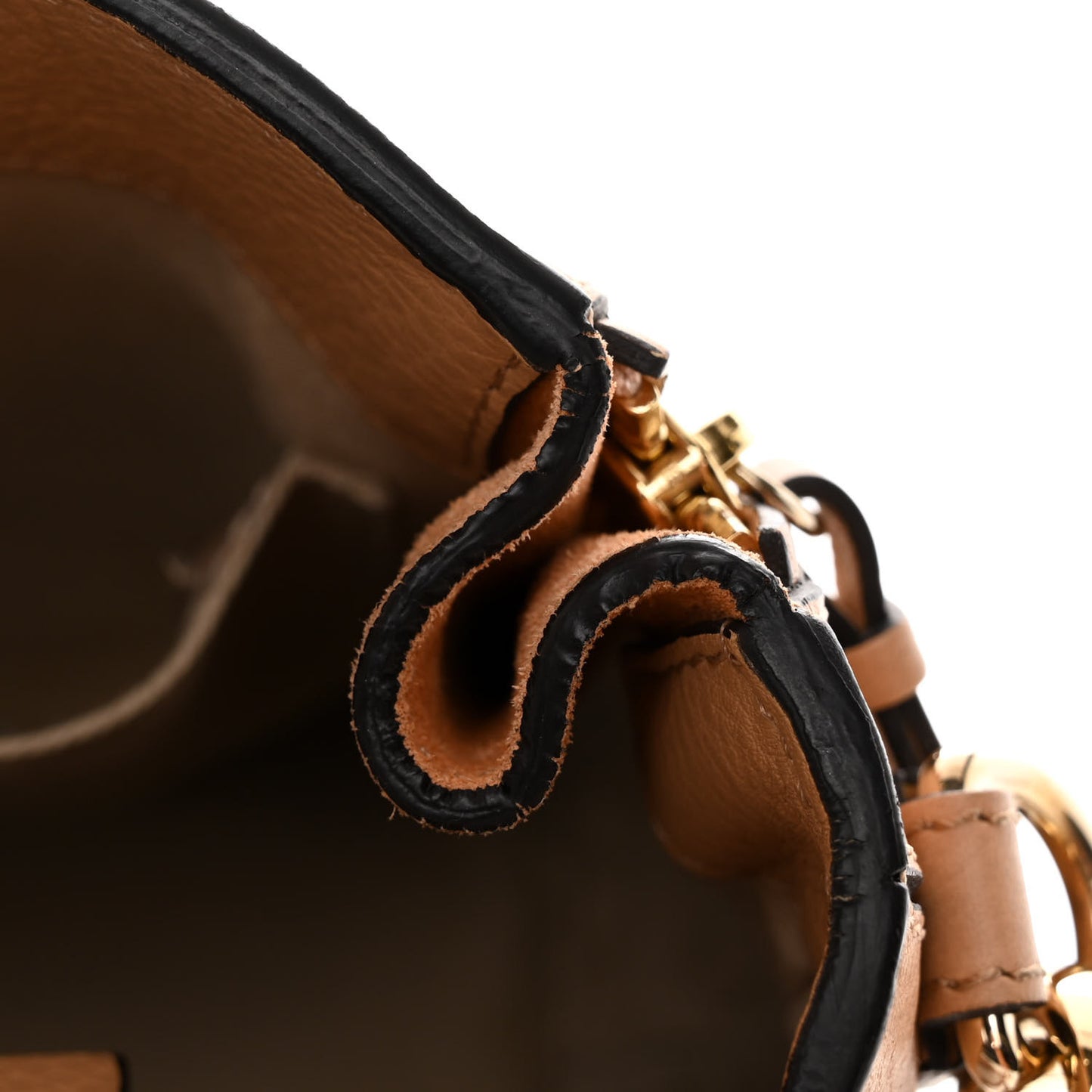 Suede Calfskin Mini Faye Backpack Blush Nude