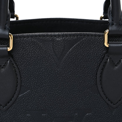Louis Vuitton Empreinte Monogram Giant Onthego PM Black 7 of 9