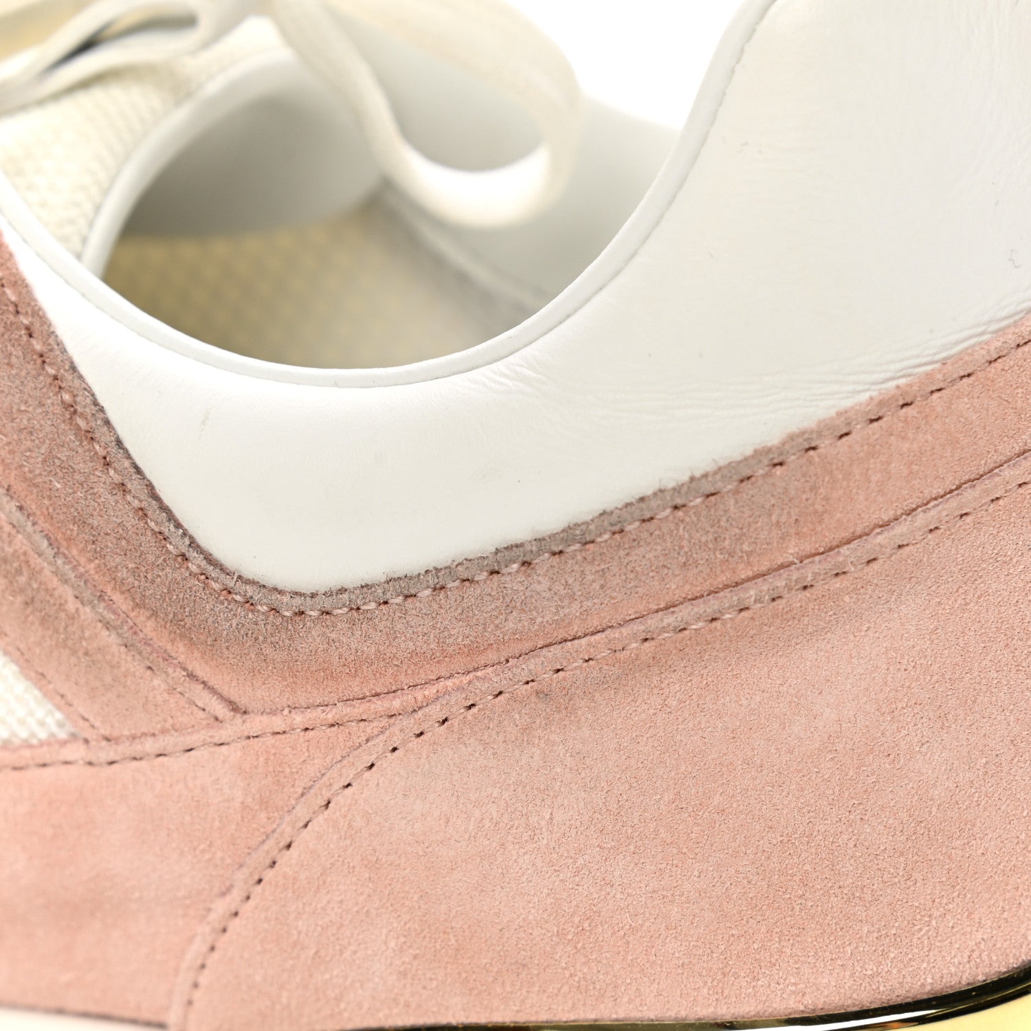 Louis Vuitton Suede Calfskin Run Away Sneakers 41 Pink 11 of 13