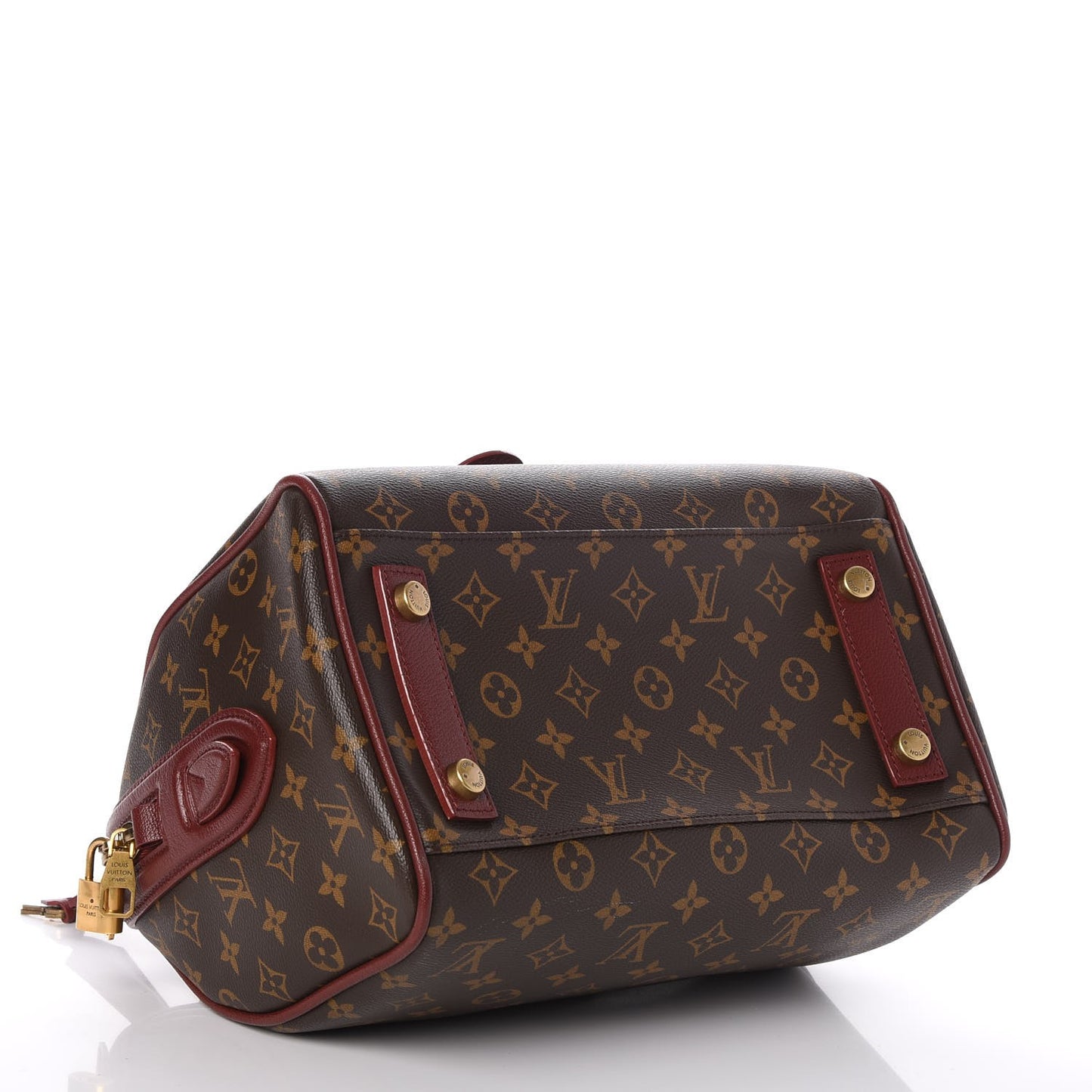 Monogram Golden Arrow Speedy Burgundy