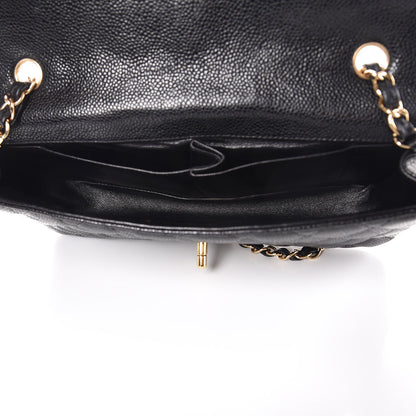 Chanel Caviar Quilted East West Flap Black 5 of 7