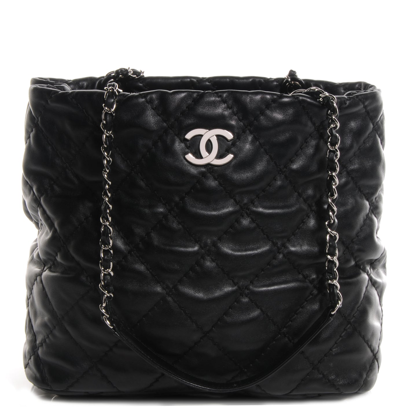 Calfskin Love Me Tender Small Tote Black