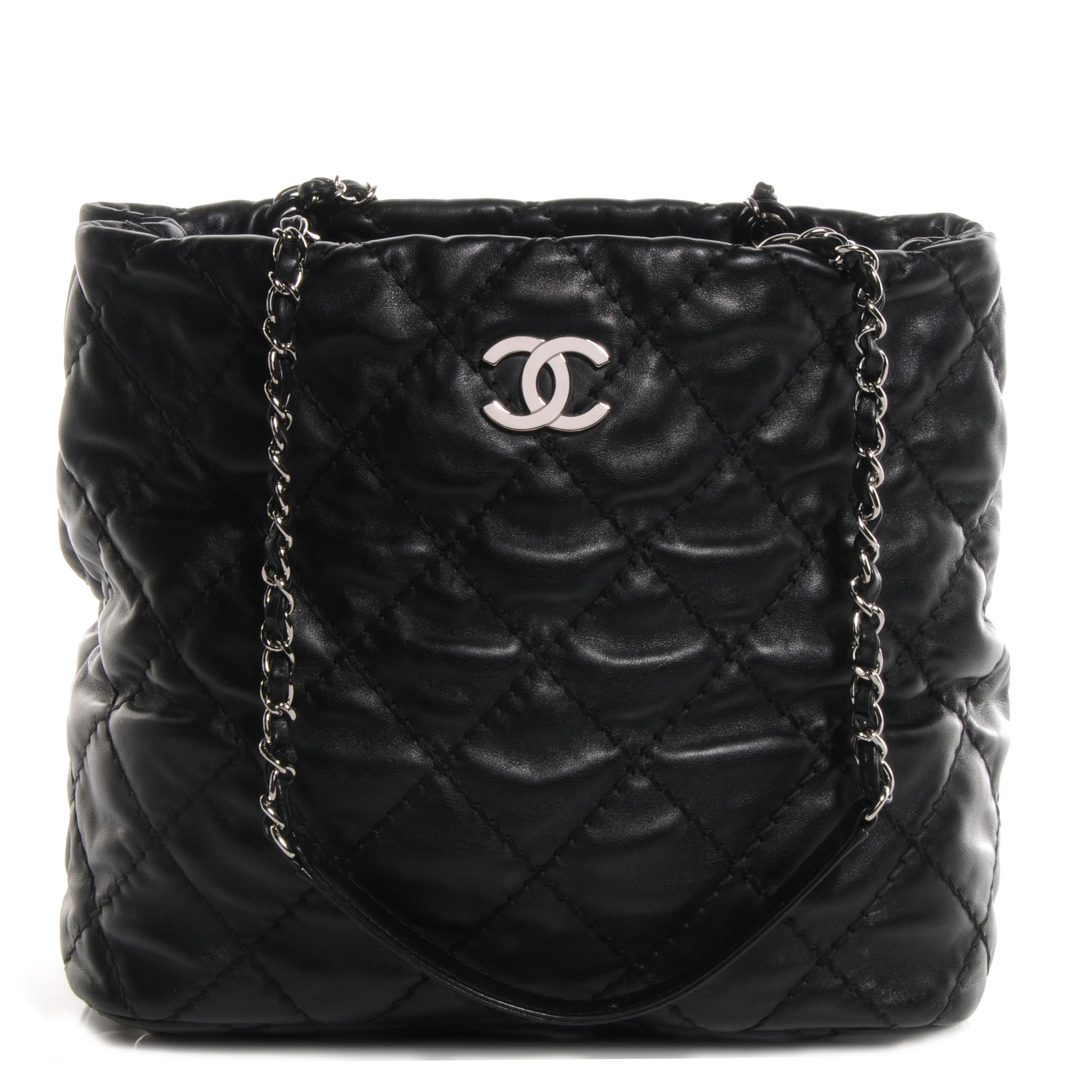 Chanel Calfskin Love Me Tender Small Tote Black 1 of 7