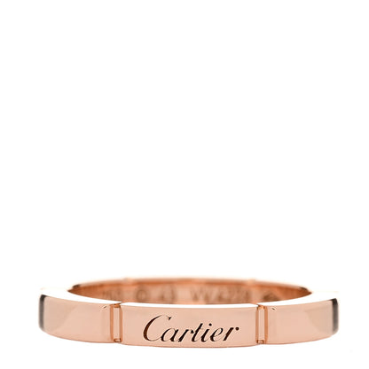 Cartier 18K Pink Gold 2.5mm Maillon Panthere Wedding Band Ring 49 5 1 of 6