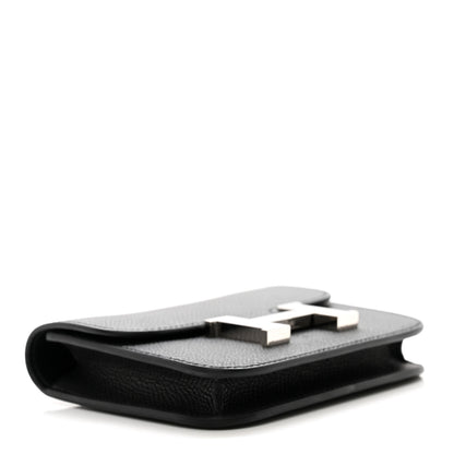 Hermes Epsom Constance Slim Wallet Black 5 of 10
