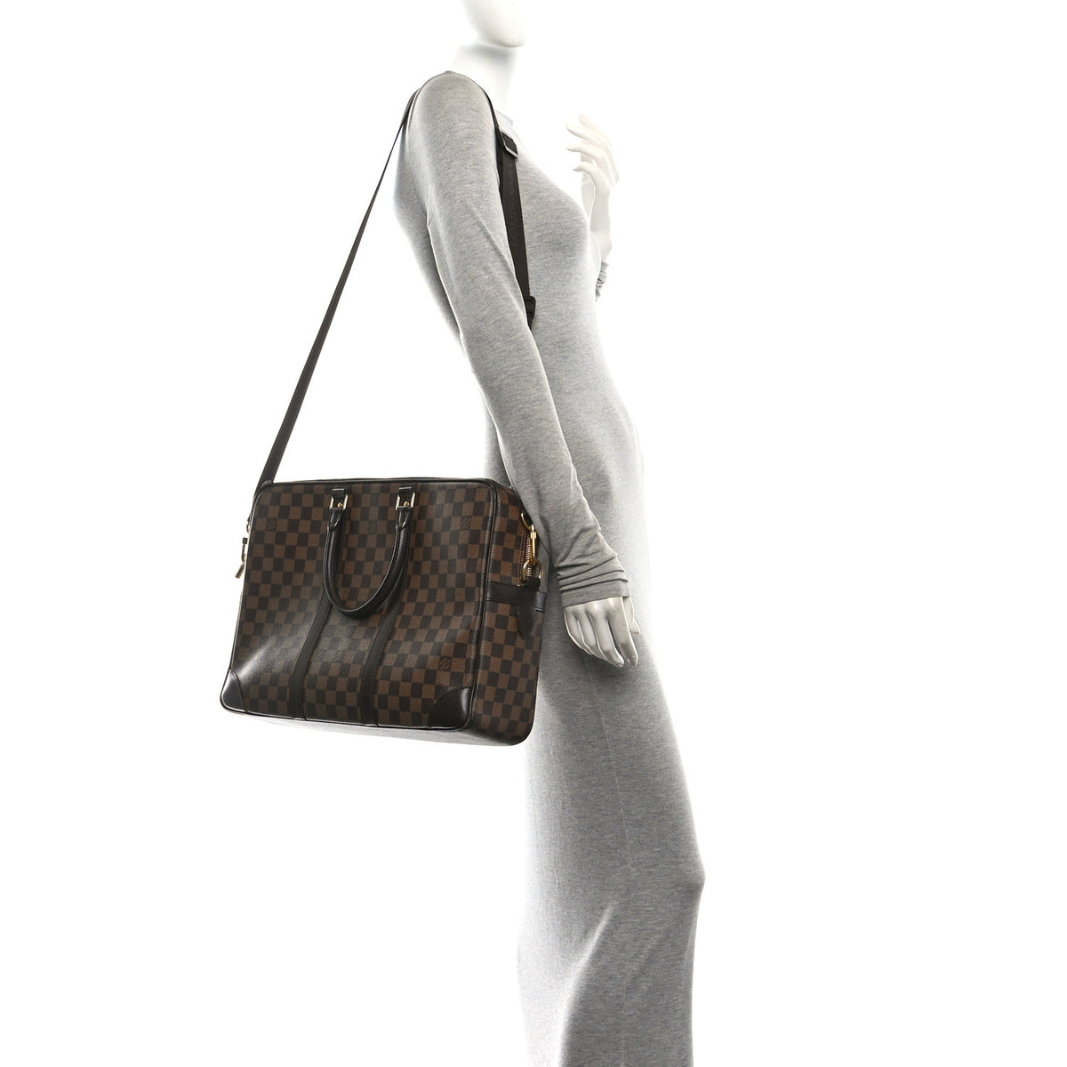 Damier Ebene Porte Documents Voyage GM