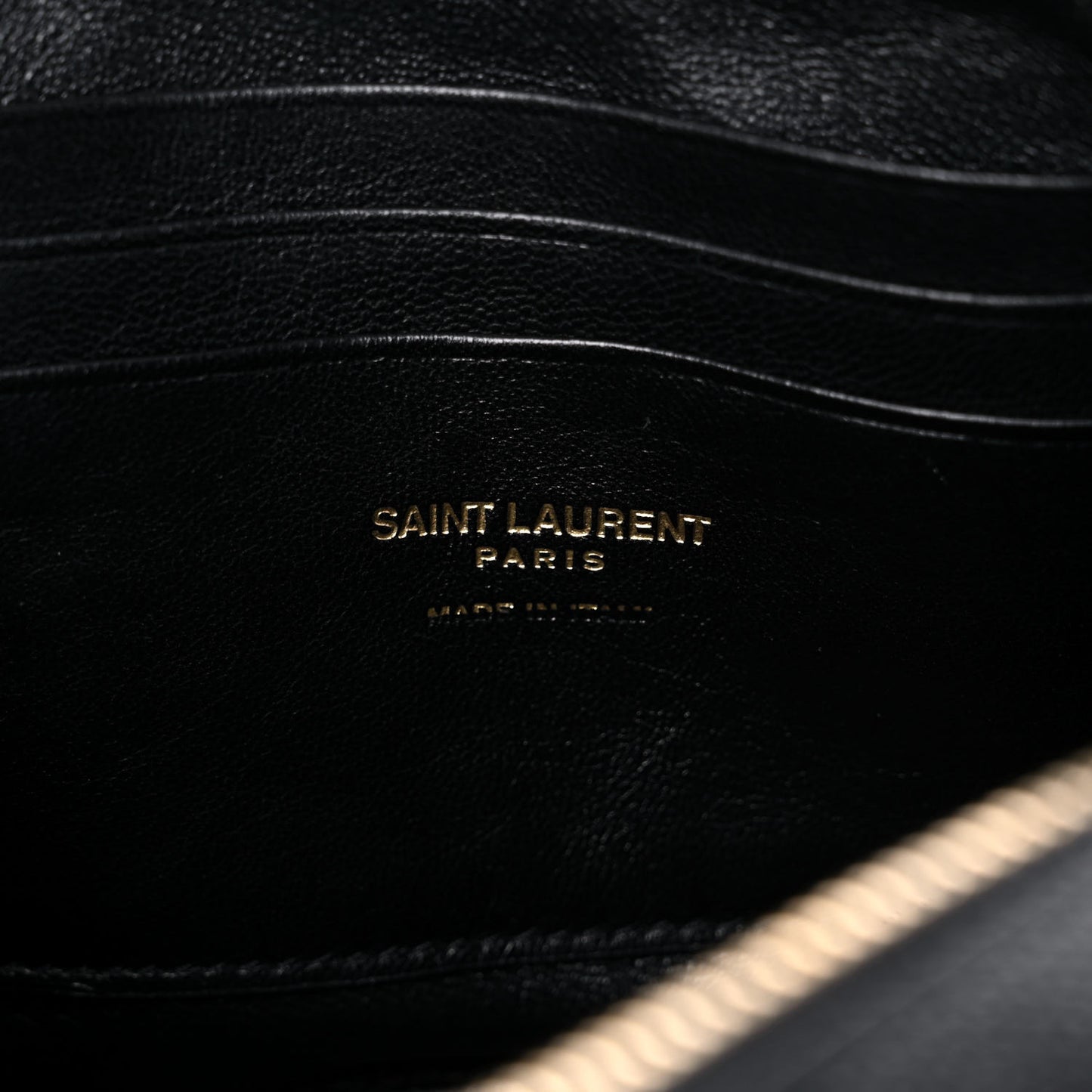 Grain De Poudre Matelasse Monogram Mini Lou Camera Bag Black