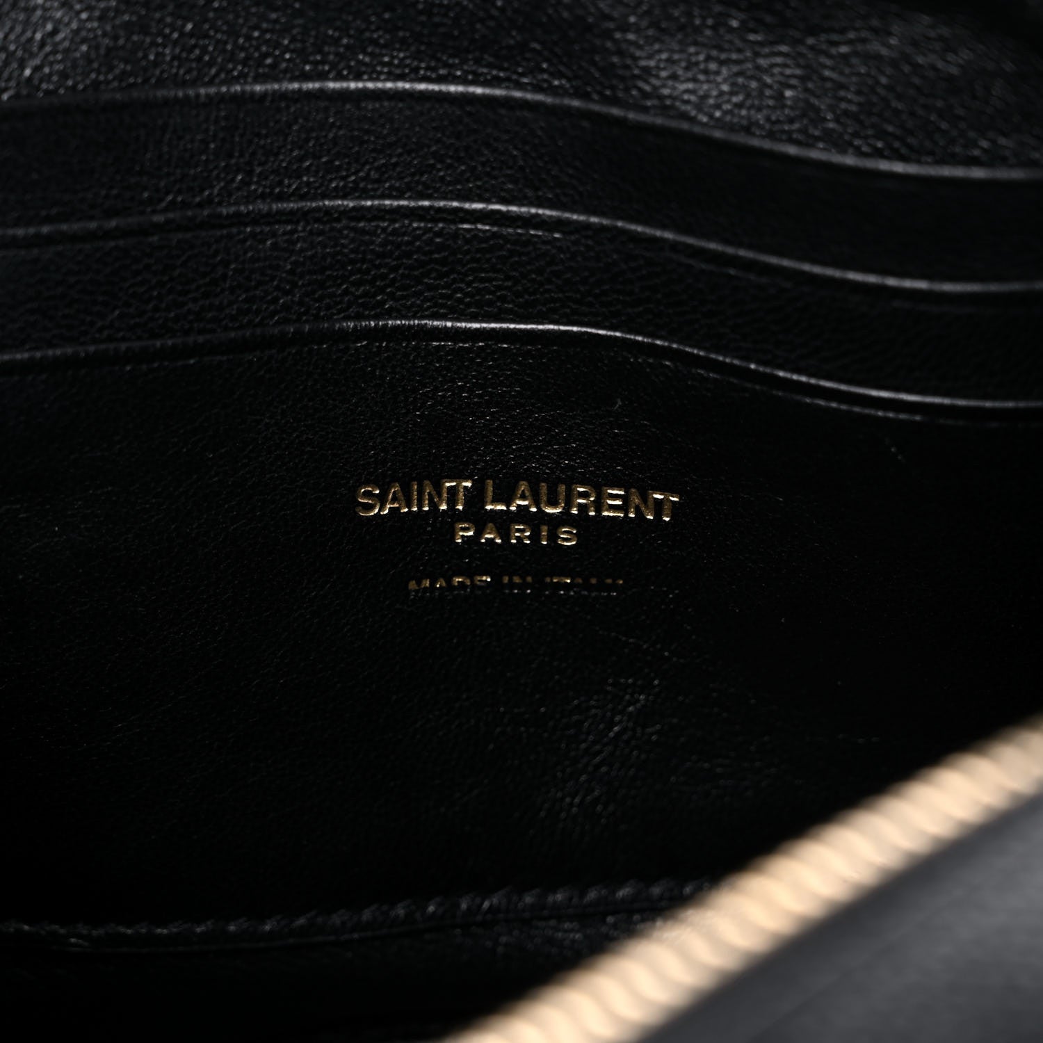 Saint Laurent Grain De Poudre Matelasse Monogram Mini Lou Camera Bag Black 6 of 8
