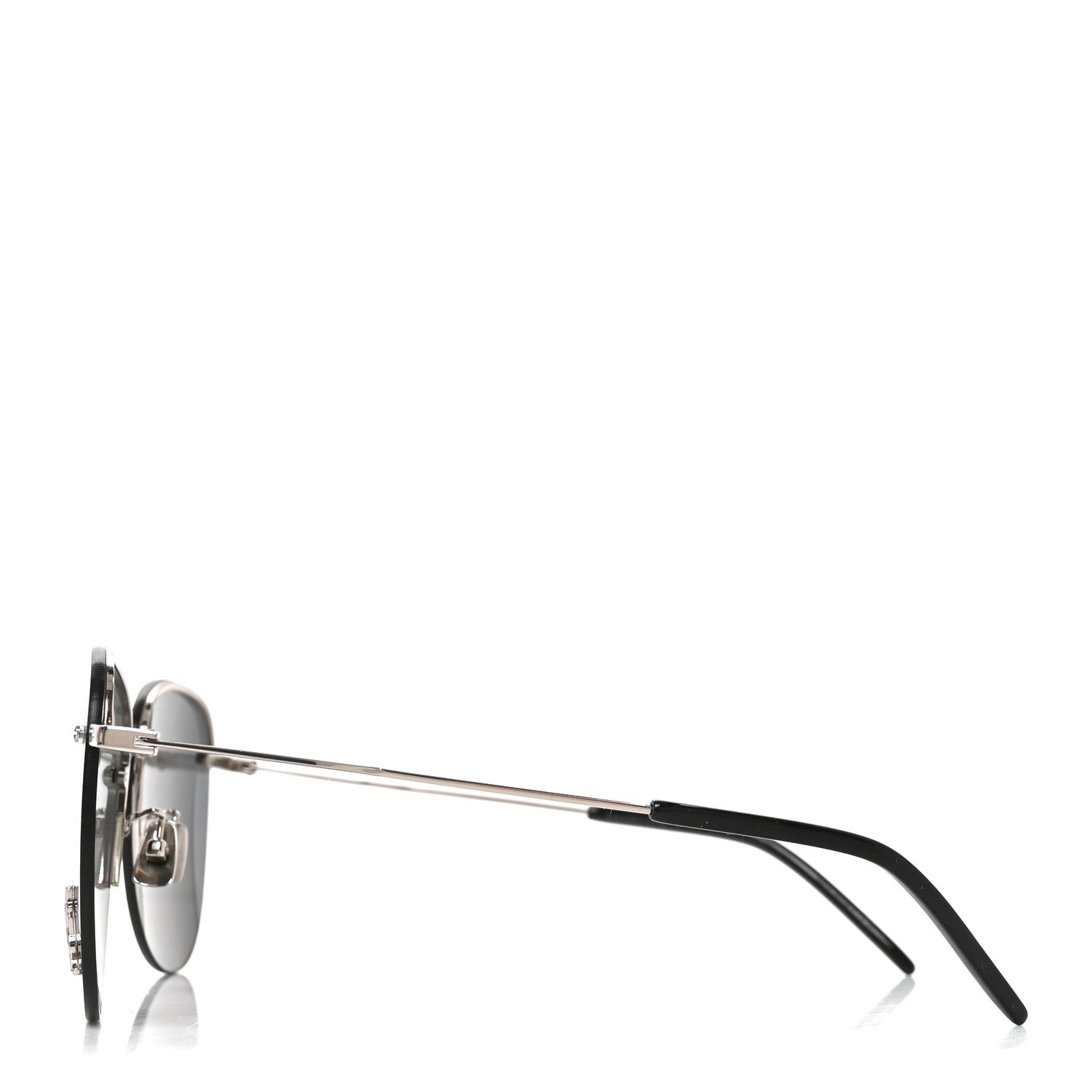 Saint Laurent Metal Aviator 61mm SL 328 Sunglasses Black 3 of 8