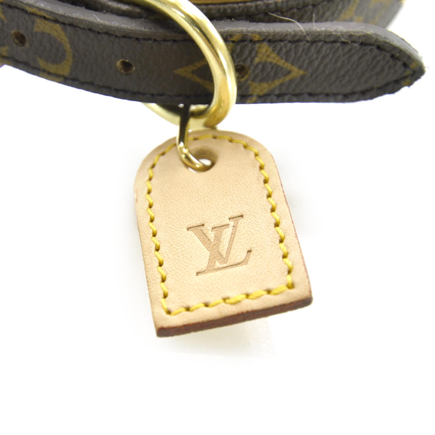 Louis Vuitton Monogram Baxter Dog Collar MM 3 of 6