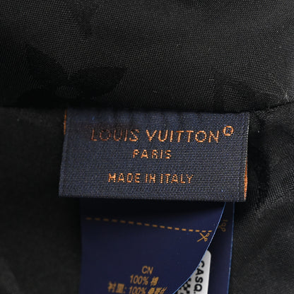 Louis Vuitton Monogram Cotton Jacquard Embroidered LV Day Cap M Black 8 of 8