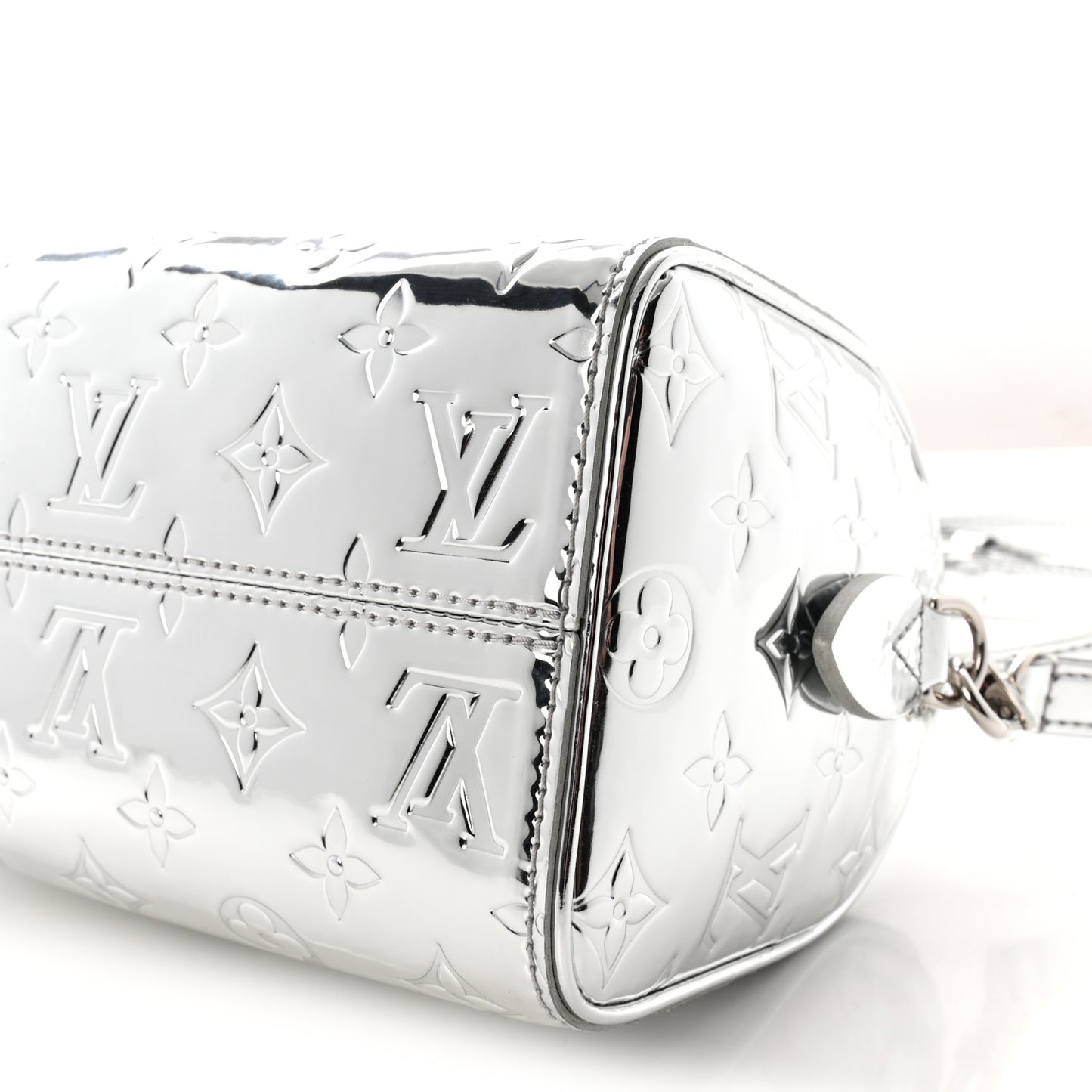 Monogram Miroir Speedy Bandouliere 20 Silver