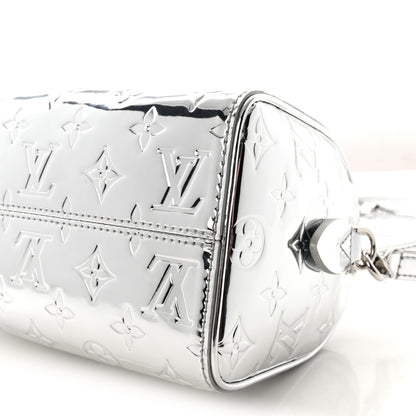 Louis Vuitton Monogram Miroir Speedy Bandouliere 20 Silver 9 of 10