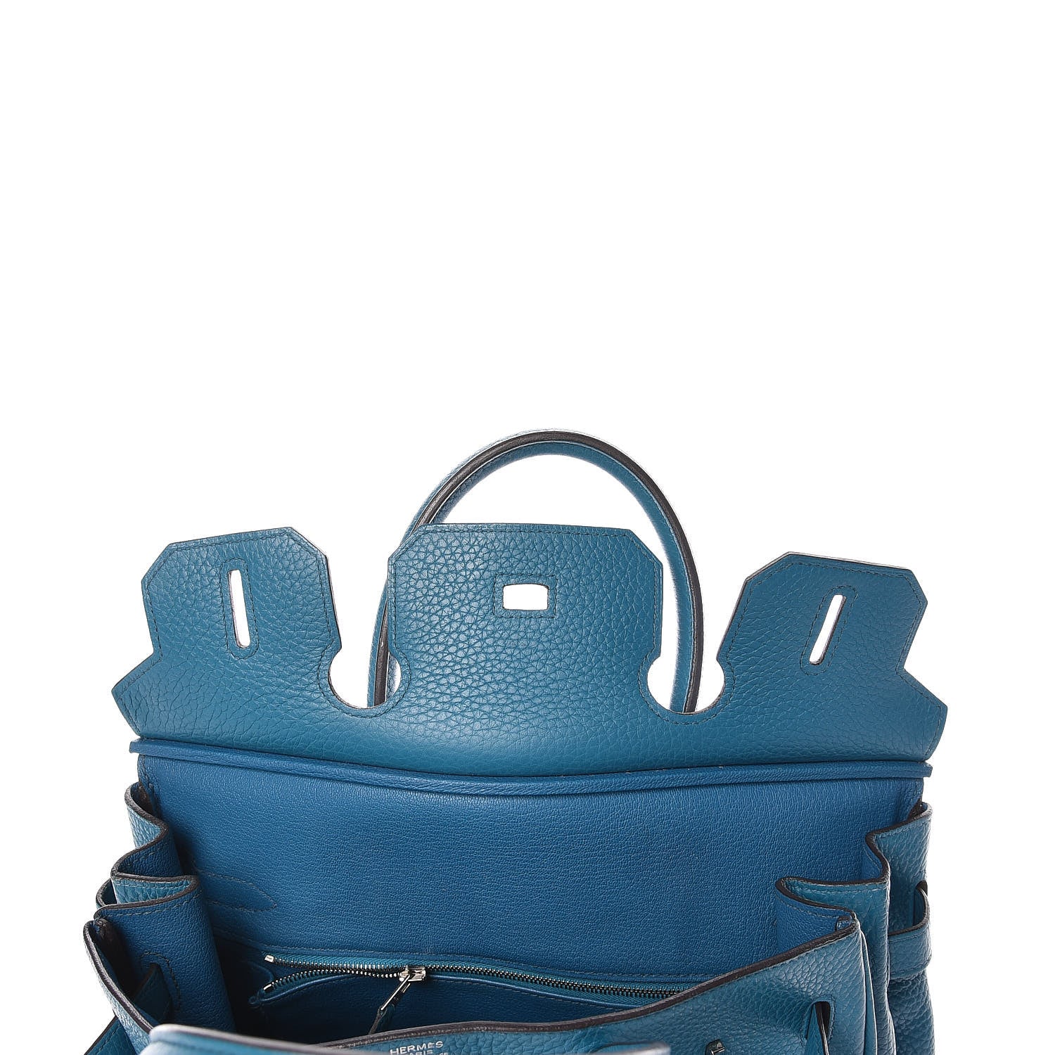 Hermes Taurillon Clemence Birkin 30 Bleu Izmir 9 of 34