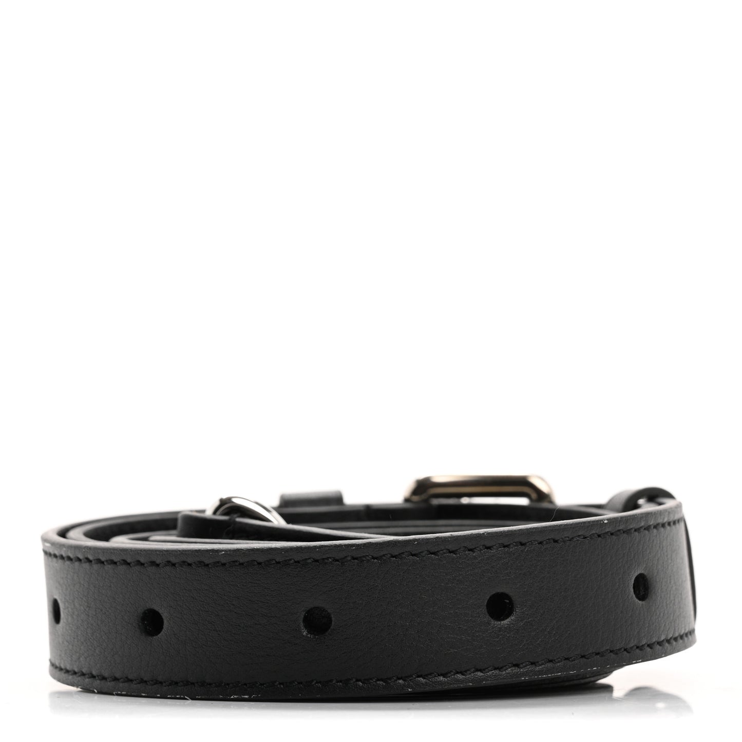 Calfskin 16mm Adjustable Shoulder Strap Black