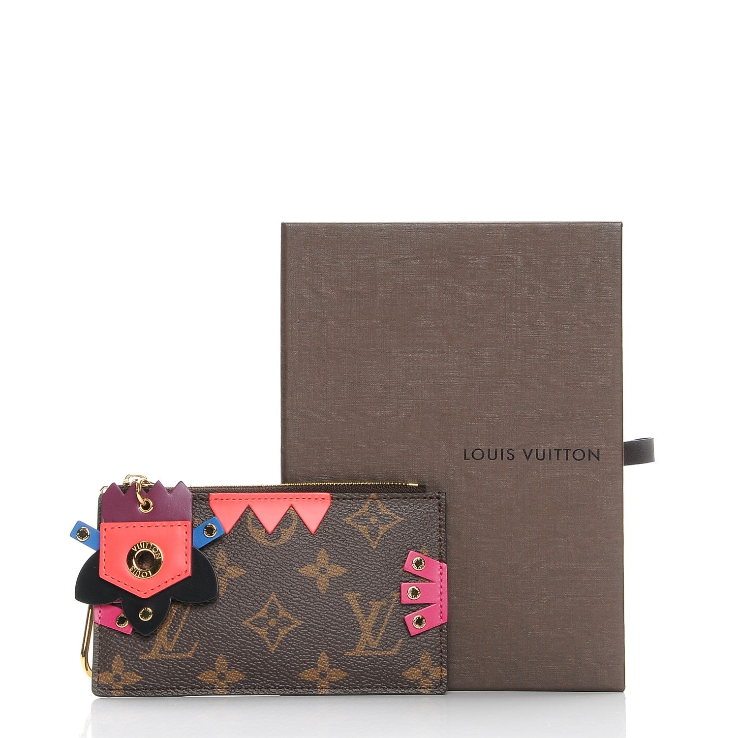 Louis Vuitton Monogram Totem Key Pouch Flamingo 7 of 7