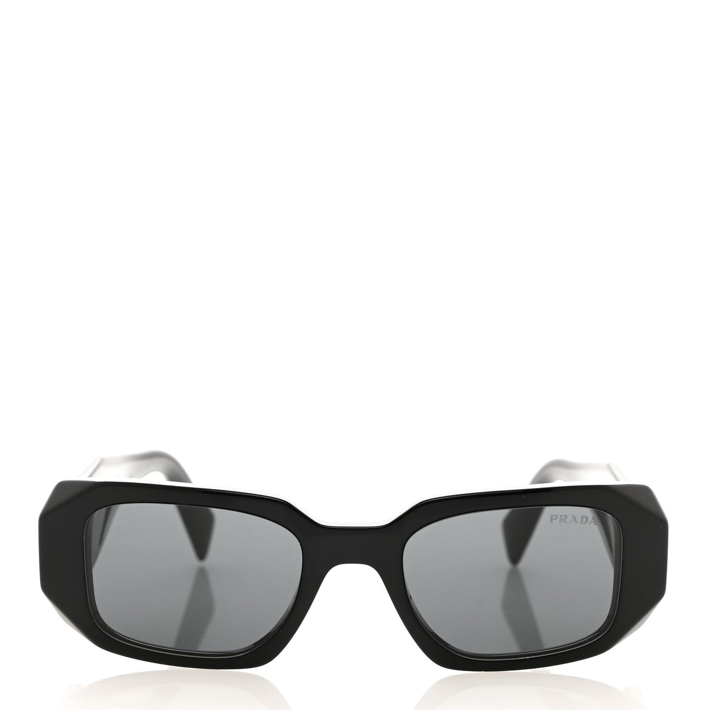 Acetate Symbole Sunglasses SPR 17W Black