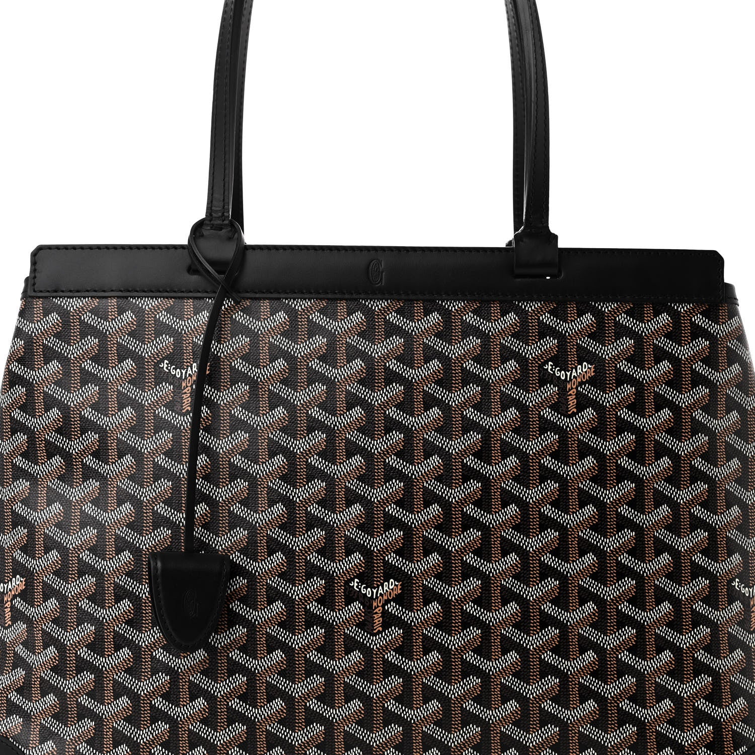 Goyard Goyardine Bellechasse PM Black 9 of 12